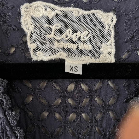 Johnny Was love Boho Maxi Dress Blue XS+ JW Reusable Bag - Picture 12 of 16